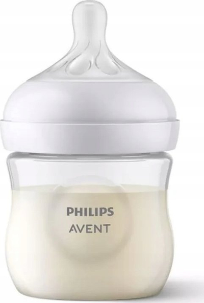 Biberon Philips Avent SCY900/01, Natural Response, 125 ml, transparent