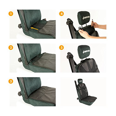 Mbrojtës sediljeje për makinë Maxi-Cosi Back Seat Protector, kundër rrëshqitjes, universal, i zi