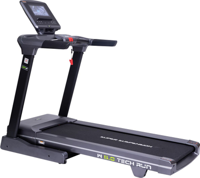 Trampolinë elektrike EB FIT W5.0 Tech Run, ekran 10.1", kapacitet 130kg, e zezë