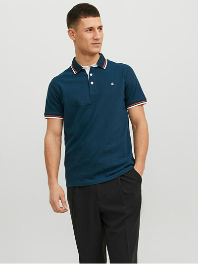 Maicë polo Jack&Jones JJEPAULOS, e kaltër