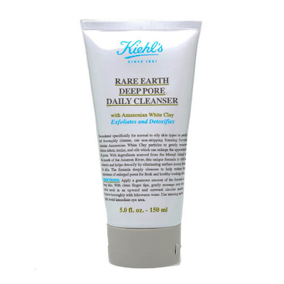Xhel pastrimi për lëkurë Kiehl's Rare Earth Deep Pore, 150 ml