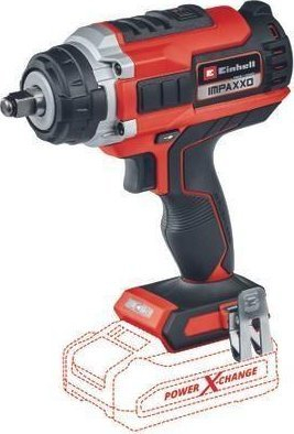 Çelës goditës pa kabllo Einhell Impaxxo 18/400, 18V, 1/2", i kuq