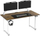 Tavolinë zyre Ultradesk Uplift XXL, me motor elektrik, 160 x 75 cm, kafe