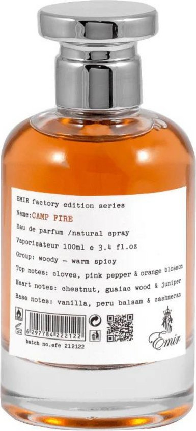 Parfum Paris Corner EMIR Camp Fire Factory Edition, EDP, 100 ml