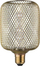 Llambë LED për zbukurim Paulmann Metallic Glow Cyl Helix, E27, dritë e ngrohtë, ngjyrë bronzi