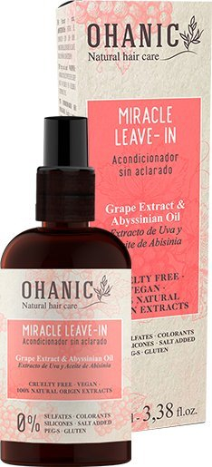 Trajtim flokësh leave in Ohanic Repair, 100 ml, pa sulfate