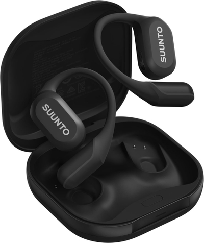 Kufje sportive Suunto Spark, Bluetooth 5.4, me kuti karikimi, të zeza
