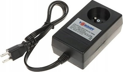 Autotransformator ATS, 110V në 230V, për shpi dhe zyrë, gri