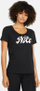 Bluzë sportive Nike DF Tee FD2986 010, pambuk, për goca, e zezë