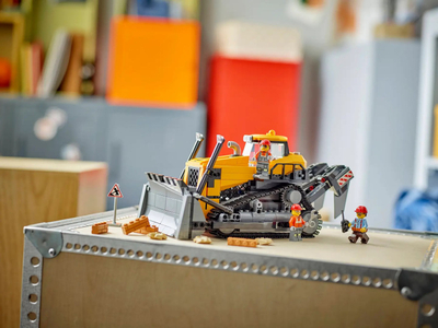 Set LEGO City Yellow Bulldozer, automjet ndërtimi, i verdhë