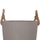 Vazo e brendshme TRYLL HM4690L, fiber cement, 40cm, gri me litar