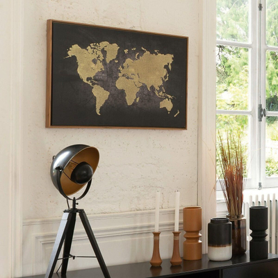Pikturë muri Atmosphera World, në kornizë, 58x88 cm, shumëngjyrëshe
