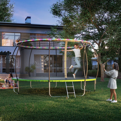 Set dritash për trampolinë Zipro 10 m, 100 LED, 17 ngjyra, i bardhë