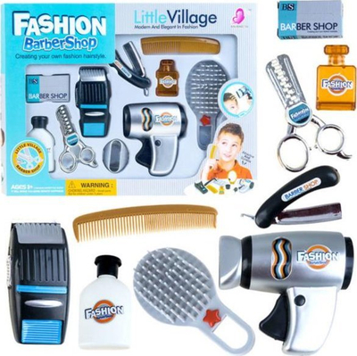 Set lodër floktarie ZA2101, tharëse flokësh, aksesorë parukerie, shumëngjyrësh