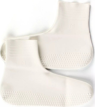 Çorape noti Speedo Latex Swim Socks, masë XL, lateks, të bardha