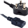 Kabllo rryme MicroConnect PE010418INDIA, Type D në C13, 1.8m, e zezë
