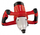 Миксер за градежни работи Einhell TE-MX 1600-2 CE, 1600W, 2 брзини, црвен