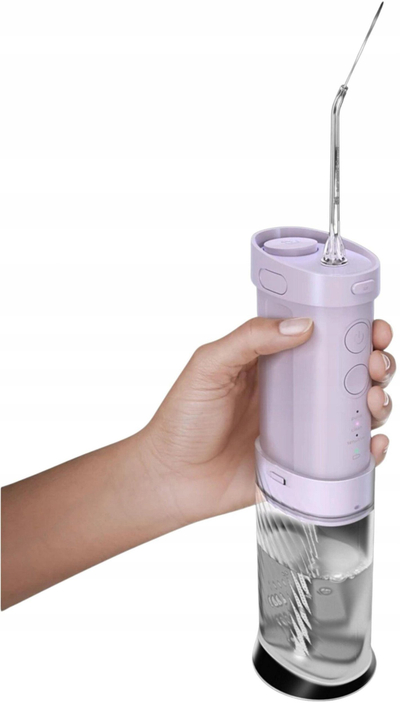 Irigator oral Philips Compact Flosser1000 HX3333/23, me ujë, dizajn kompakt, i bardhë