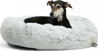 Shtrat qeni Best Friends by Sheri Calming Donut Frost Shag Cuddler, 36", gri