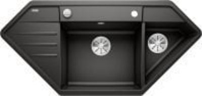 Lavaman Blanco LEXA 9 E InFino, 510 x 1070 x 190 mm. i zi