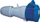Prizë portative Legrand TEMPRA PRO 555104, 16A, 230V, IP44, blu