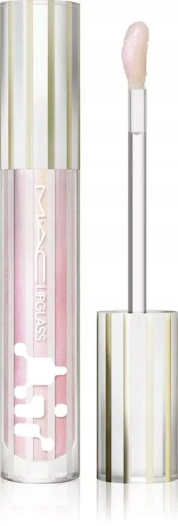 Gloss buzësh MAC Lipglass Air Frozen, shkëlqim i lartë, jo ngjitës, rozë e ftohtë
