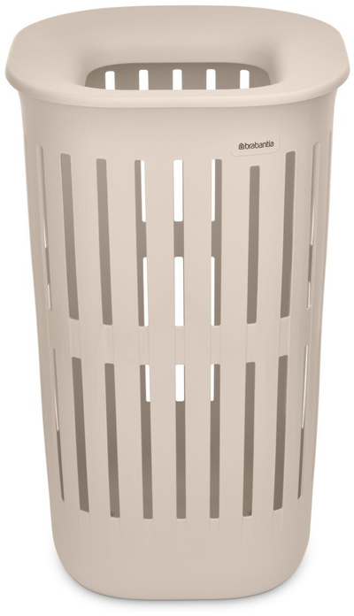 Shportë rrobash Brabantia Collect-It 55L, plastike, ngjyrë bezhë