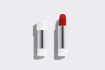 Rifill ruž Dior Rouge Dior 999, matte velvet, e kuqe