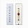 Orë dore për femra Rosefield Oval Burgundy Half-moon Steel Gold OVGSG-OV15