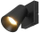 Aplice murale TRIO Sharp, 10W, GU10, metal, e zezë matte
