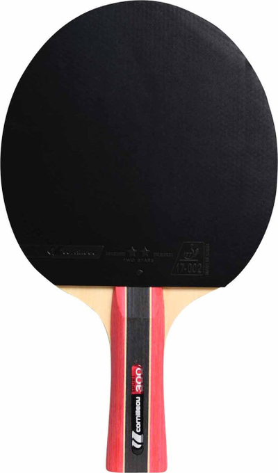 Raketë pingpongu Cornilleau Sport 300, 2 yje, e kuqe