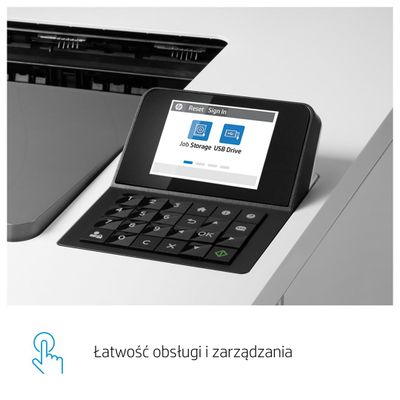 Печатач HP Color LaserJet Enterprise M455dn, ласерски во боја, бел