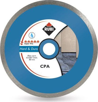 Disk diamanti Rubi CPA SuperPro, 250mm, për materiale shumë të forta