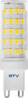Llampë LED GTV LD-G9P67W0-40, G9, 6.5W 600lm, 4000K