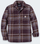 Këmishë Carhartt Rugged Flex, prerje e lirshme, flanel, mëngë t’gjata, ngjyrë Medium Dark Sepia