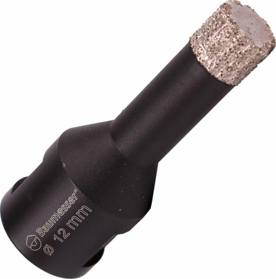 Stërvitje diamanti Distar Diamond Crown Keramik Pro, 12 mm, M14, e zezë