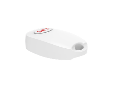 Buton emergjent Fanvil KT10, wireless, pa bateri, i bardhë