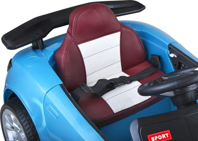 Vetura elektrike lodër Jokomisiada Cabrio PA0270, funksion lëkundjeje, me telekomandë, blu