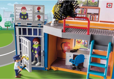 Set lodrash Playmobil DUCK on CALL Qendra Lëvizëse e Operacioneve, 80 pjesë, 3‑5 vjeç, shumëngjyrësh