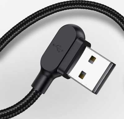Kabllo USB në USB-C Mcdodo CA 5280, 0.5 m, me LED, e zezë