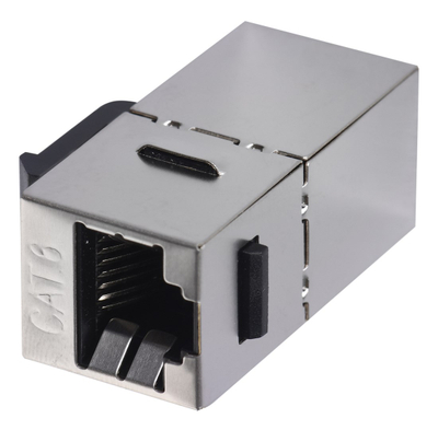 Modul keystone RJ45 WTM20, STP Cat.6, i argjendtë