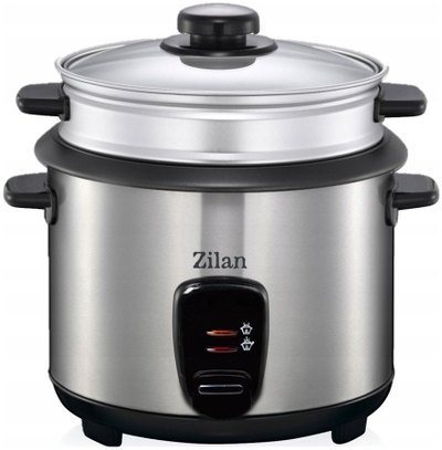 Tenxhere elektrike orizi Zilan ZLN 9570, 1.5L, 500W, argjend