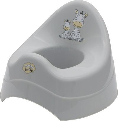Saqe kalamajsh Maltex Traditional Potty Zebra, gri