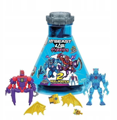 Set figura Cobi MrBeast Lab Hybrids Multipack 24903, 2 figura aksion, shumëngjyrësh
