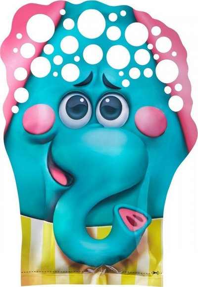 Lodër me flluska Zuru Glove A Bubbles, set me dorashkë, solucion 150 ml, shumëngjyrësh