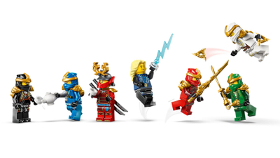 Set LEGO NINJAGO 71866 Ninja Character Display, 14+