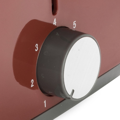 Toster Tognana Iridea, 850W, i kuq