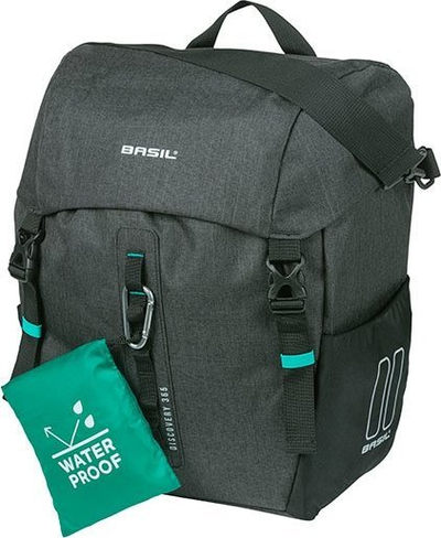 Çantë bagazhi biçiklete Basil Discovery 365D, 20L, e zezë