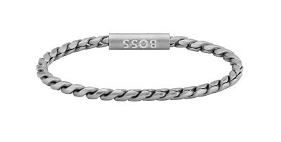 Byzylyk për meshkuj Hugo Boss Doran 1580695, i argjendtë