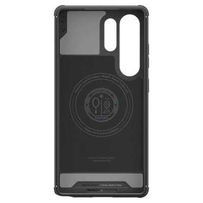 Maskë telefoni Spigen Core Armor MagSafe për Galaxy S25 Ultra, mbron nga goditjet, matte, e zezë